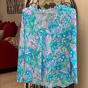 Lilly Pulitzer Long Sleeve Etta Blue EBiZA